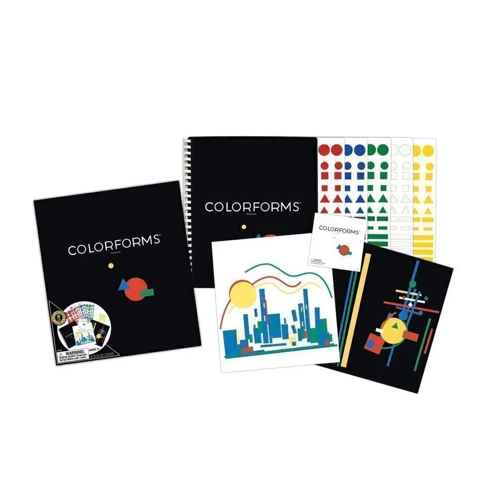 Original Classic Colorforms Re-stickable Vinyl Design 60th Anniversary Edition
